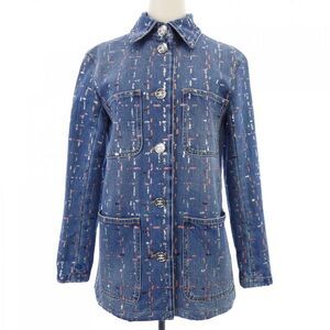 Chanel Metiers D’art LOOK 38 P75259v66855 Denim Jacket